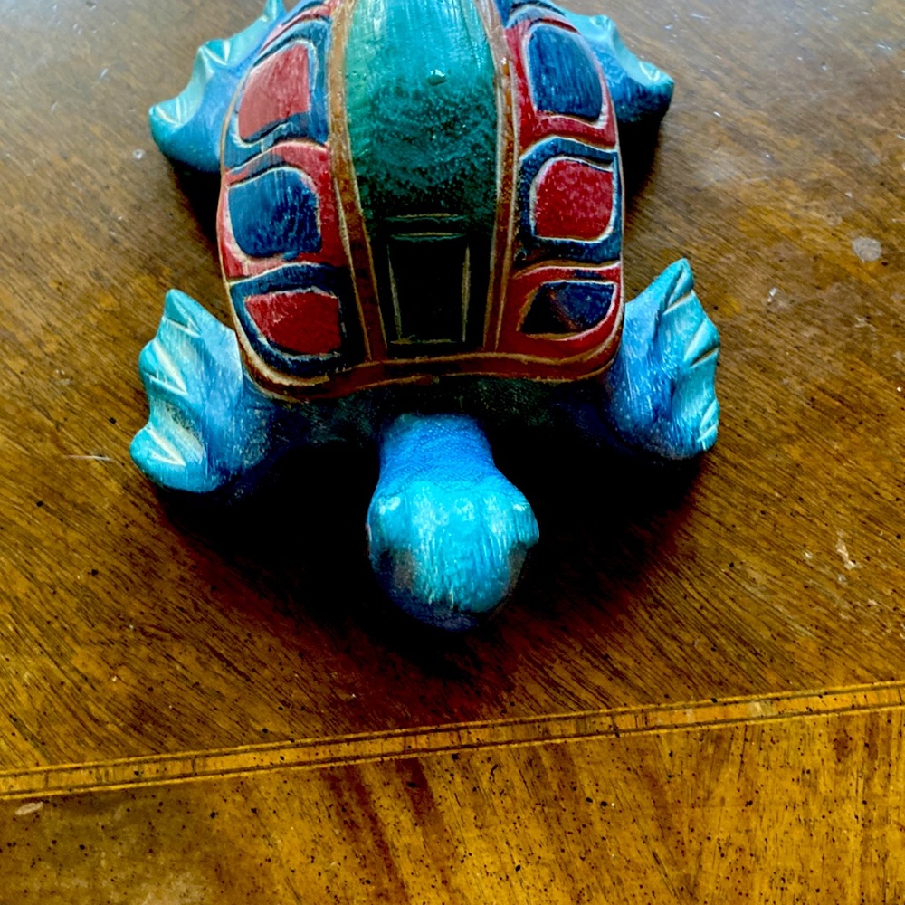 Wooden turtle
